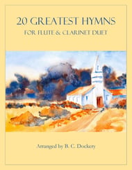  20 Greatest Hymns for Flute and Clarinet Duet ePrint cover Thumbnail